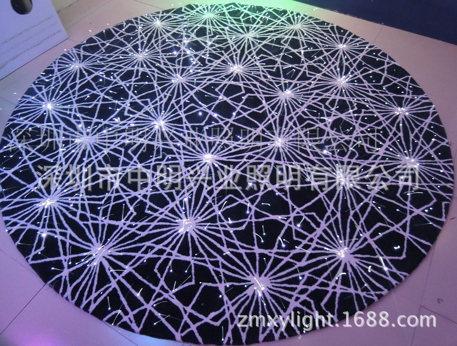 游轮走道地毯光纤灯 酒店led七彩发光地毯灯 婚庆地毯光纤星光灯-阿里巴巴