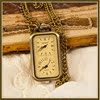 Retro bronze commemorative pocket watch, necklace, wholesale, Korean style