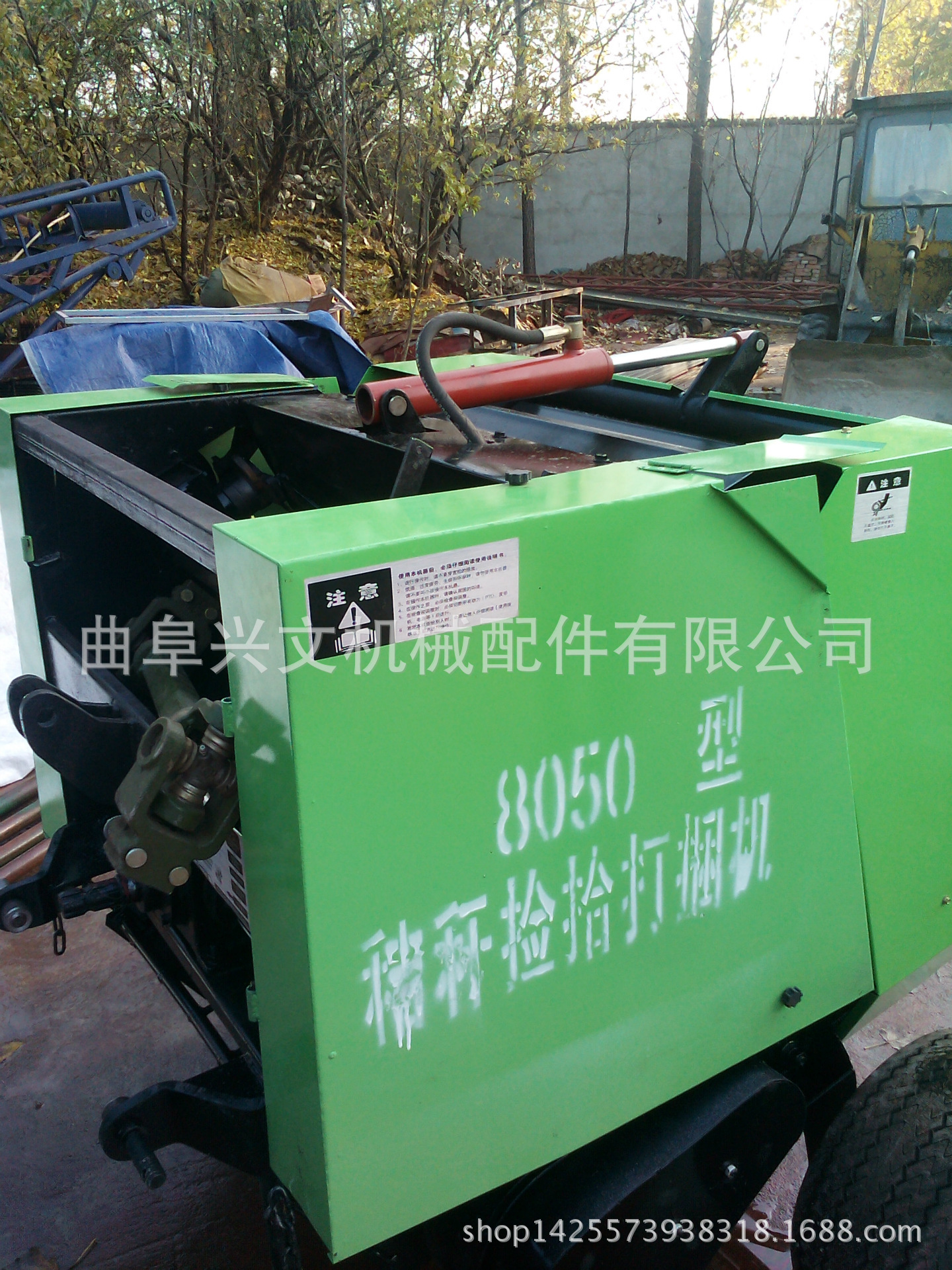 全自动打捆包膜一体机 秸秆包膜打捆机