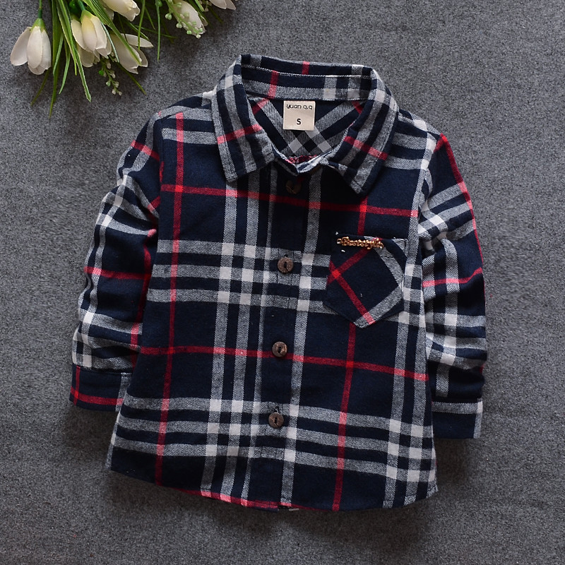 Chemise garcon à manche longue - Ref 2078665 Image 15