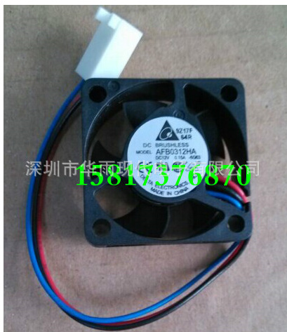 现货 AFB0312HA 3010 12V 双滚珠风扇 数控机床风扇 全新原装正品