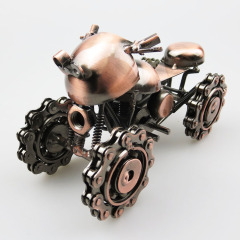 2023新款中號鐵藝沙灘車模型旅遊工藝品擺件景區熱賣精品學生禮品