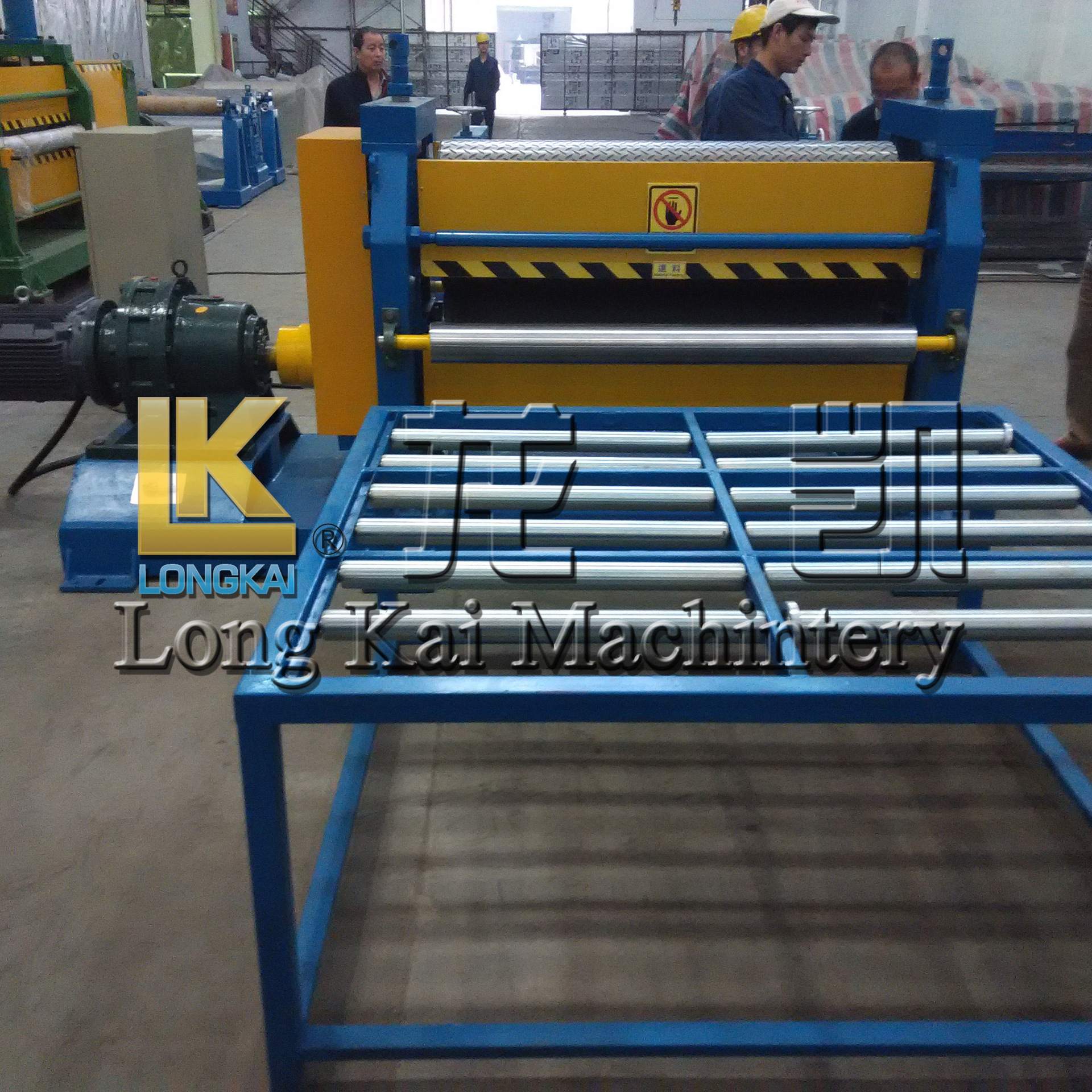 铁板双面凹凸花纹压花机  常州金属成型设备