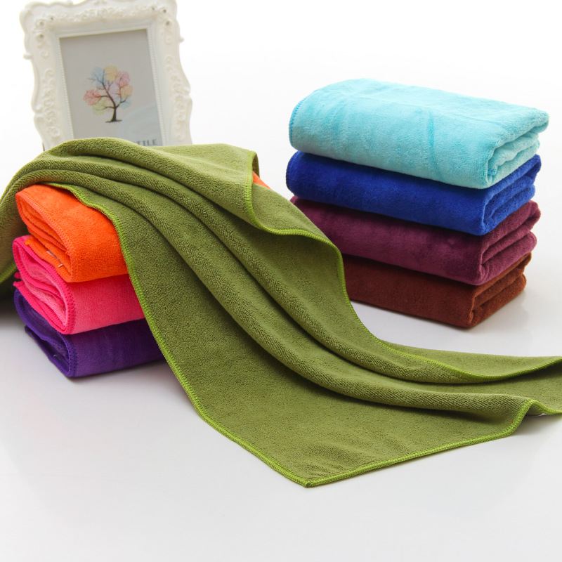 赞阳厂家直销超细纤维擦车巾35*75磨绒吸水速干毛巾专业定制log|ru