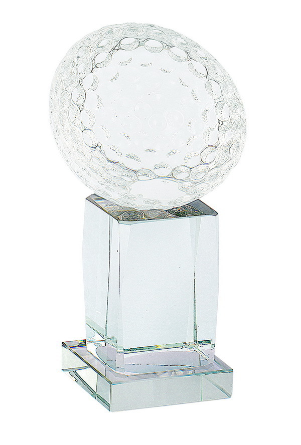 Manufacturer supply crystal glass trophy medal award T8508