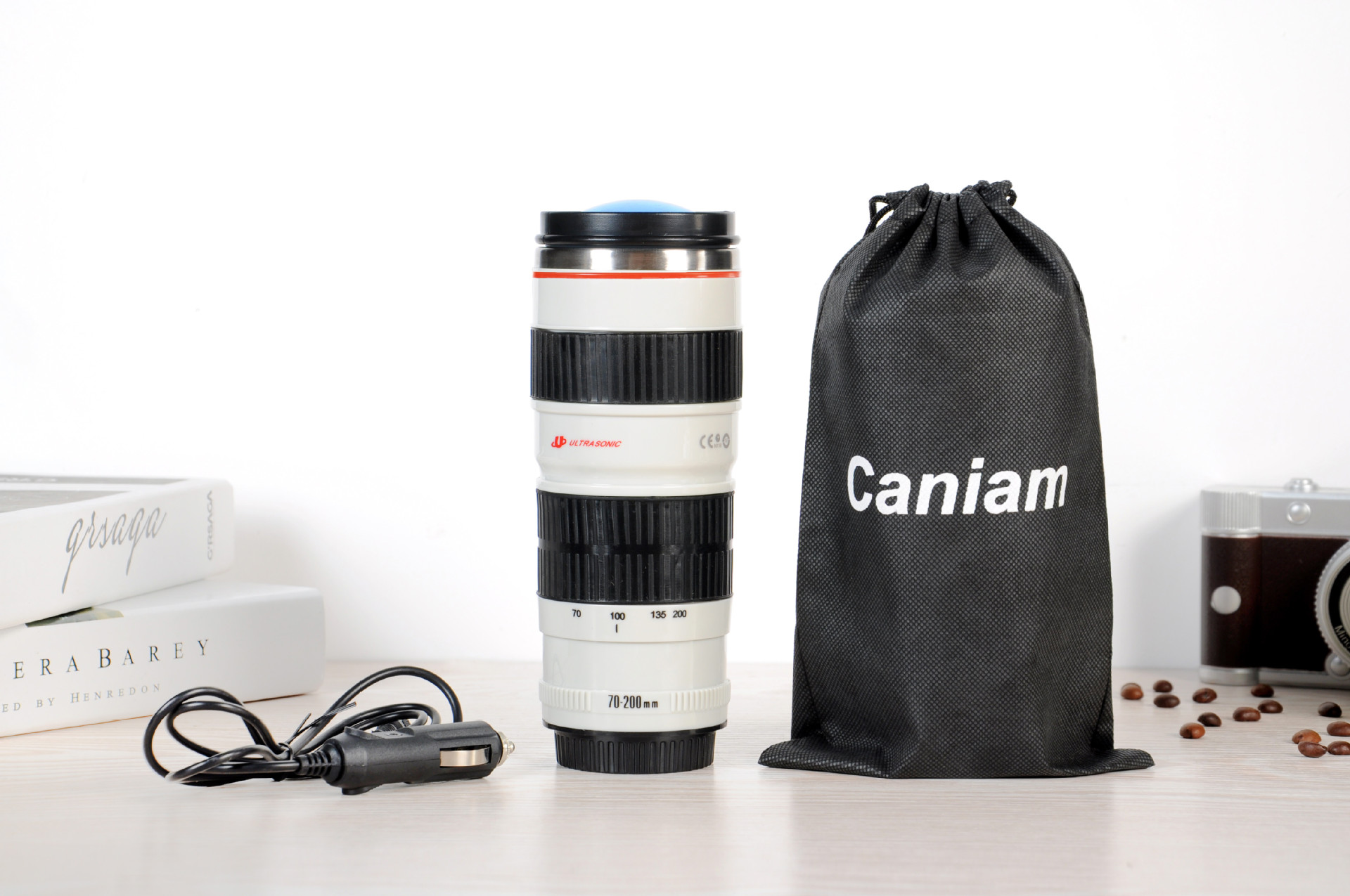 镜头杯车载小白加热杯2