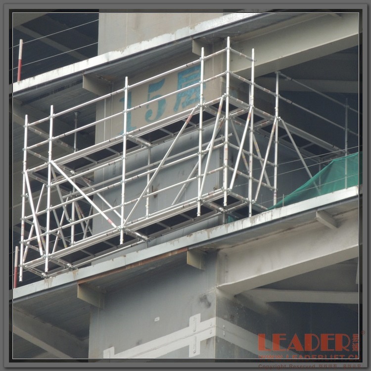 北京新型脚手架 铝合金回型围柱工作架 盘扣式多样连接 安全实用