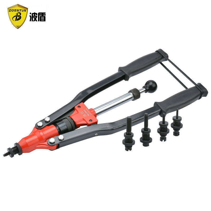 波盾  工业级手动铆螺母枪 拉母钳 拉帽枪 螺母拉铆钳