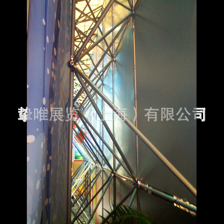 上海杭州展会1826孔铝合金球节联杆万向节球节联杆百变造型展示架