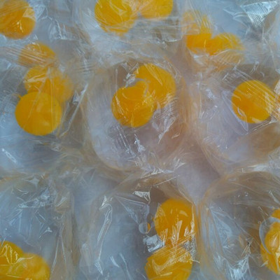 发泄球批发 双黄蛋 仿真鸡蛋 2个黄干净 透明度高 无杂质发泄球