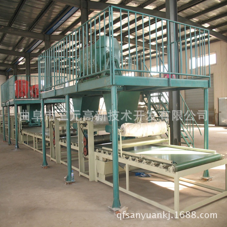 曲阜三元匀质防火保温板设备 自动化外墙保温 内墙隔断防火板设备