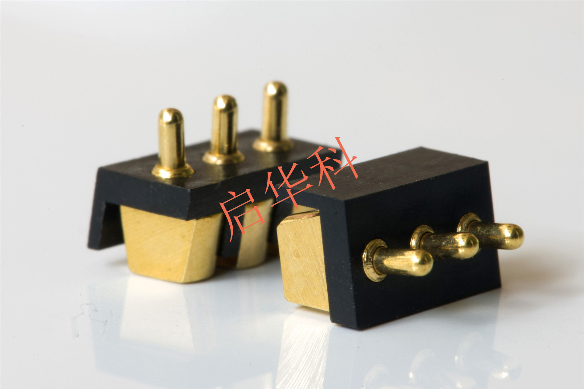 弹簧针弯脚  镀金医疗设备充电针 镀金电池导电探针