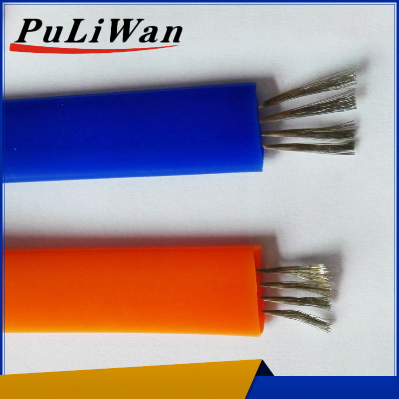 厂家直销 扁线硅胶  高温扁线  多芯扁线