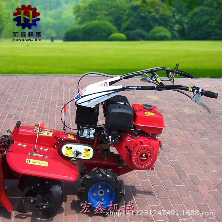 徐水县旋耕果园开沟培土机柴油电启动开沟机