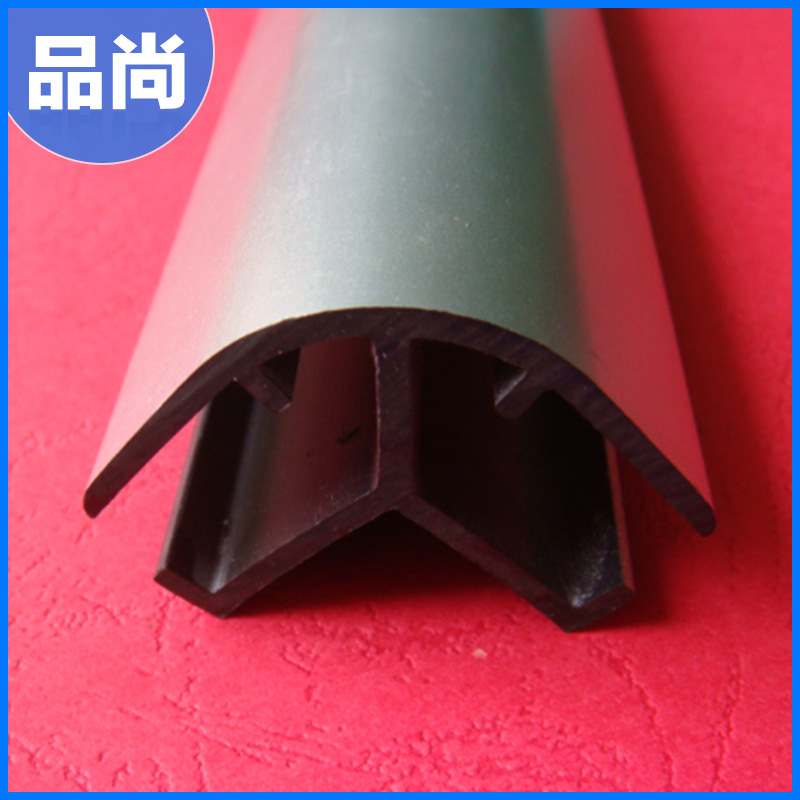 PVC家具转角胶条 货架防撞胶条 黑色墙角防撞条 pvc异形胶条批发