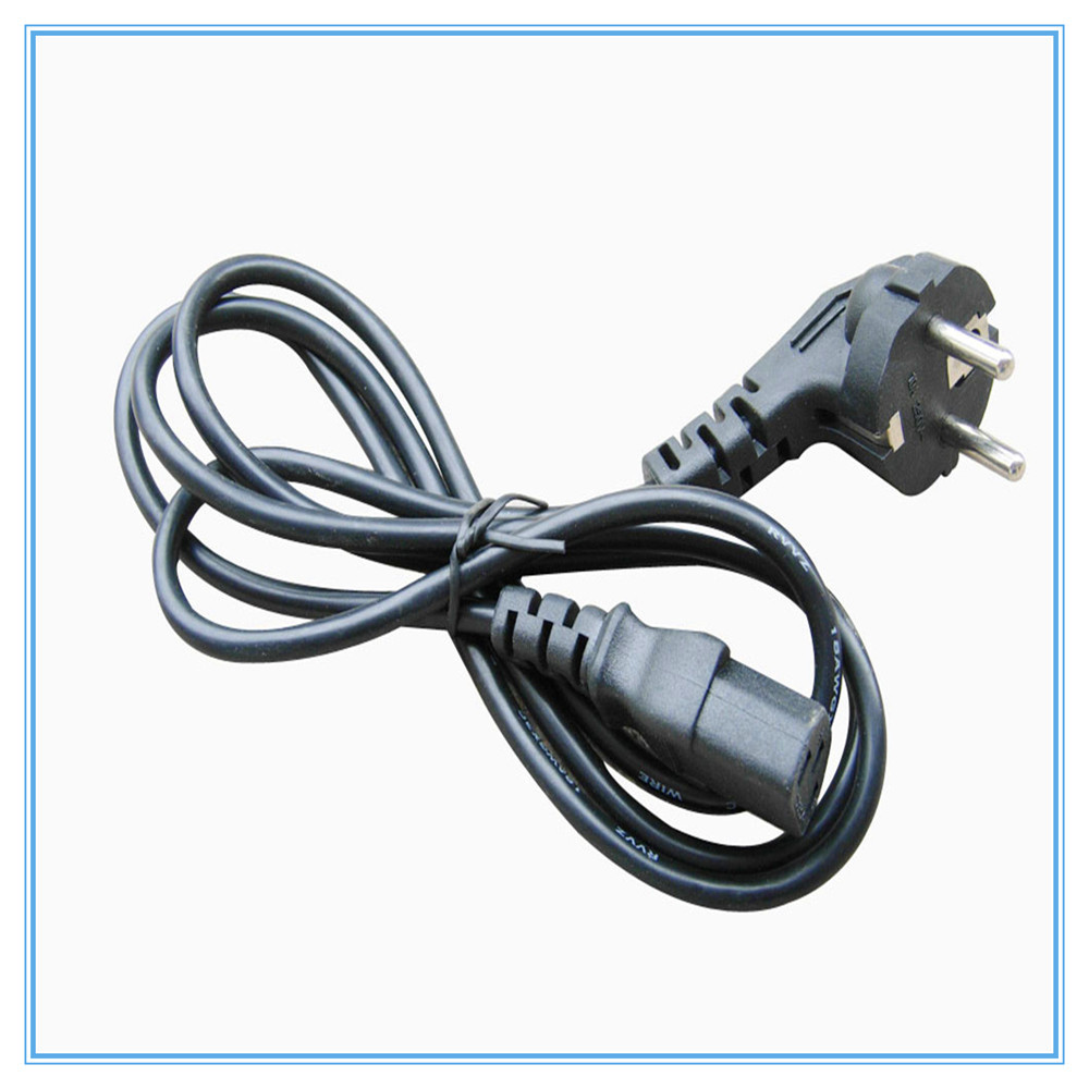 电源线插头三芯插头欧标插头插座