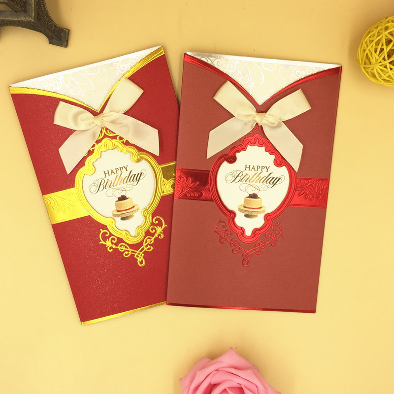 Manufacturer's direct sale birthday invitation card festival greeting card, banquet invitation, creative personalized business greeting card