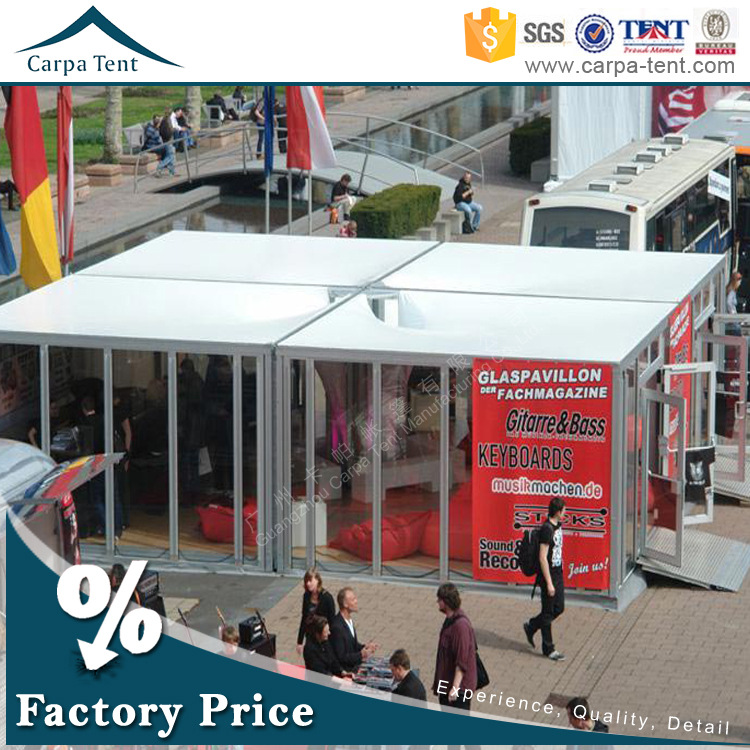 提供高品质通化玻璃墙硬体墙广告围板帐篷  卡帕制造 诚信搭建
