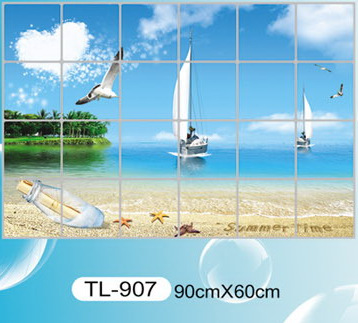 Oil -proof sticker oil fume sticker aluminum foil sticker 90x60cm…