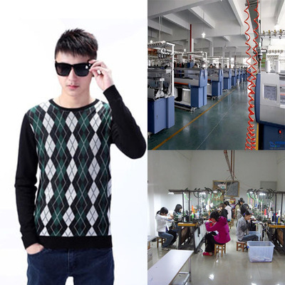 专业定制男式毛衣加工生产 贴牌加工 质量保证量大从优|ru