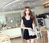 Spring sexy evening dress, shiffon skirt, Korean style, fitted