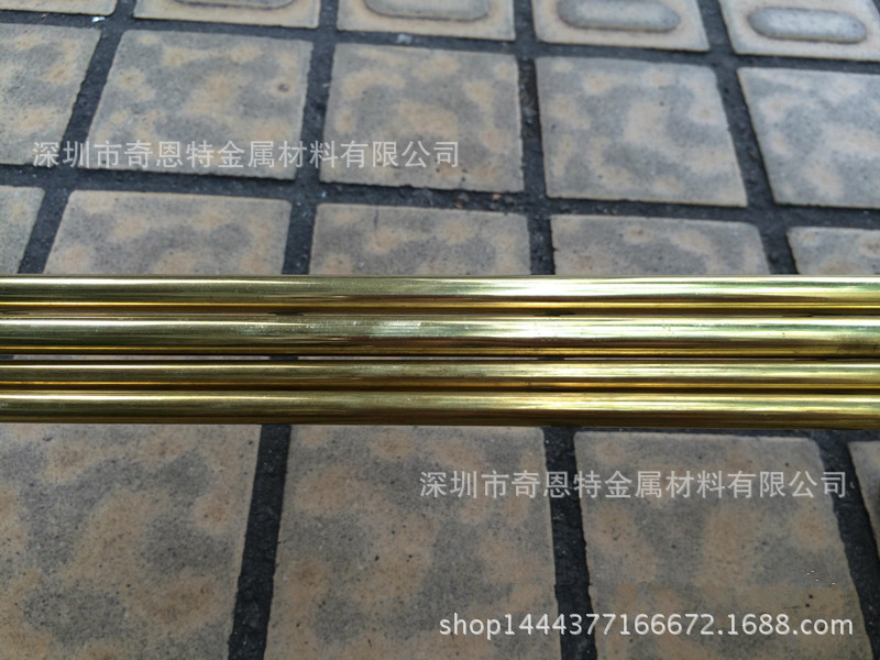 0.5mm毛细薄壁黄铜管 H63无铅环保黄铜管 12*11mm 11*10mm
