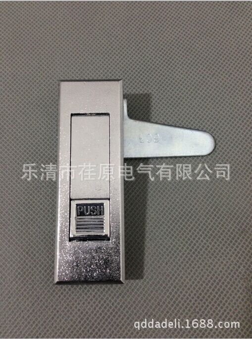 MS603-2白平面锁，电柜门锁，开关柜锁，控制柜锁，机箱机柜锁