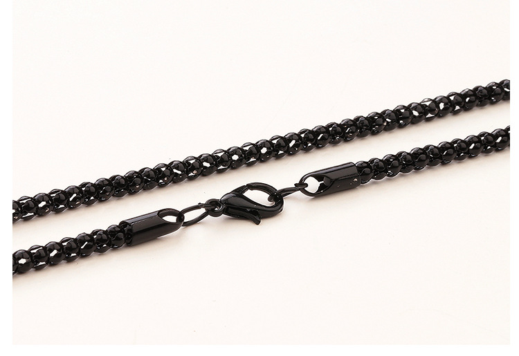 Inlaid Pearls Design Bow Pearl Crystal Long Necklace