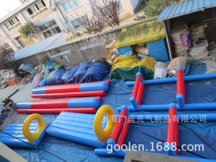 厂家供应充气跨栏趣味运动会器材拓展器材批发超级障碍跑四件套-阿里巴巴