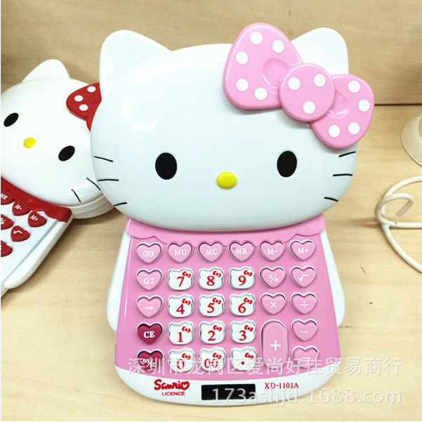 Creative Cartoon Kitty Kitty cat head computer push -type Kitty palm…