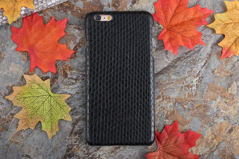 i-idea Handmade Luxury Genuine Real Python Snake Back Skin Leather Case Cove for Apple iPhone 6S Plus/6 Plus & iPhone 6S/6