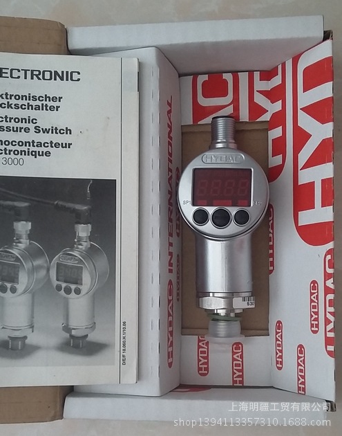 库存原装全新正品HYDAC贺德克压力传感器 EDS 3346-3-0016-Y00-F1