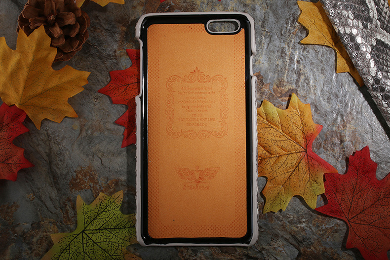 i-idea Handmade Luxury Genuine Real Python Snake Back Skin Leather Case Cove for Apple iPhone 6S Plus/6 Plus & iPhone 6S/6
