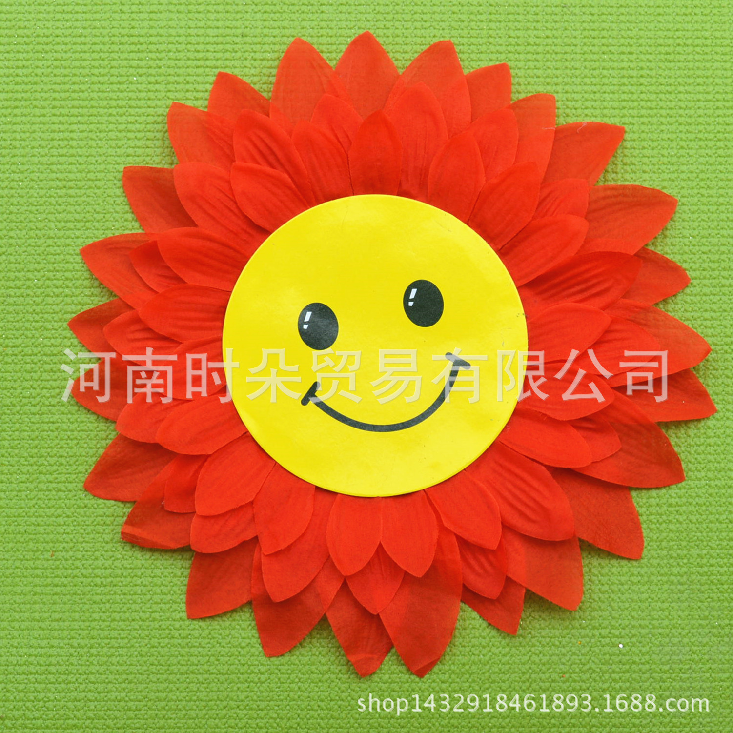 多层笑脸向日葵