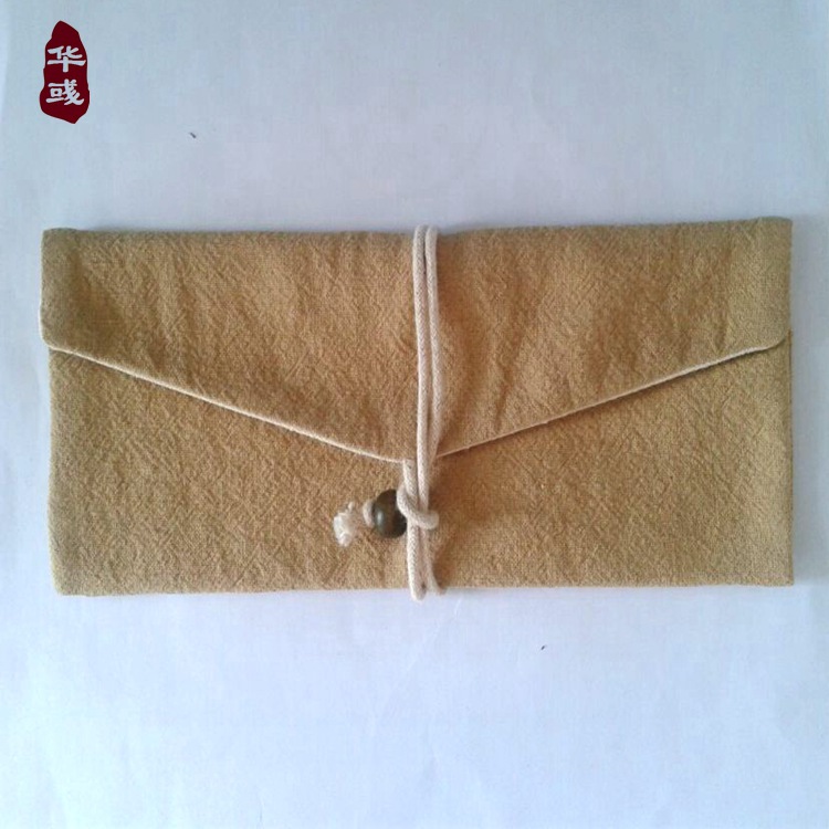 华彧 砂洗棉麻质地工艺礼品包装袋