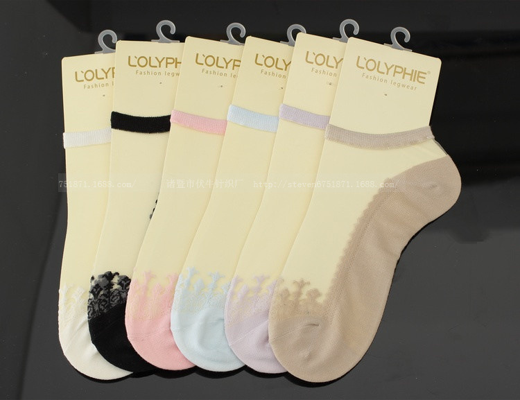 New cotton short summer lace socks NSFN40077