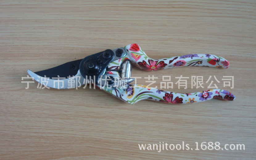 供应印花花园剪刀