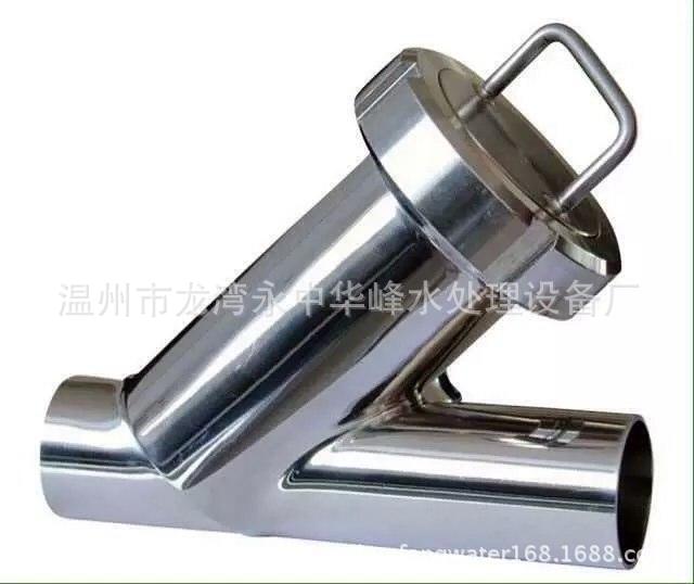 厂家大量供应 优质定做卫生级Y型快装过滤器