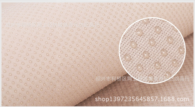 现货硅胶滴塑防滑布 家纺坐垫点塑止滑底布