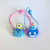 Cartoon metal fresh elastic hair accessory, hair rope, Korean style