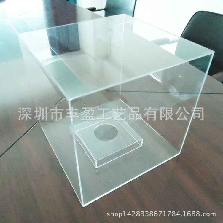 批发供应亚克力篮球展示盒 有机玻璃篮球展示盒