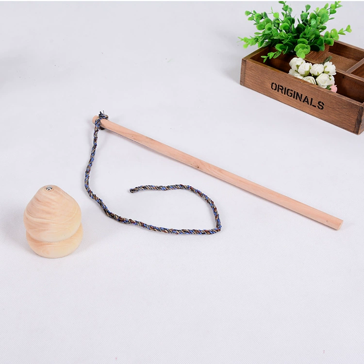 Деревянная волчковая (крутилка) игрушка оптовая продажа, 6 см, 7 см, 8 см