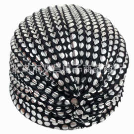 义乌双吕厂家黑白波点瑞丽百搭街拍印花民族防风印度帽子