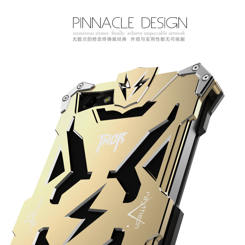 SIMON THOR Aviation Aluminum Alloy Shockproof Armor Metal Case Cover for Huawei Honor 4C