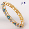 Retro bracelet, crystal, fashionable accessory, Korean style, wholesale