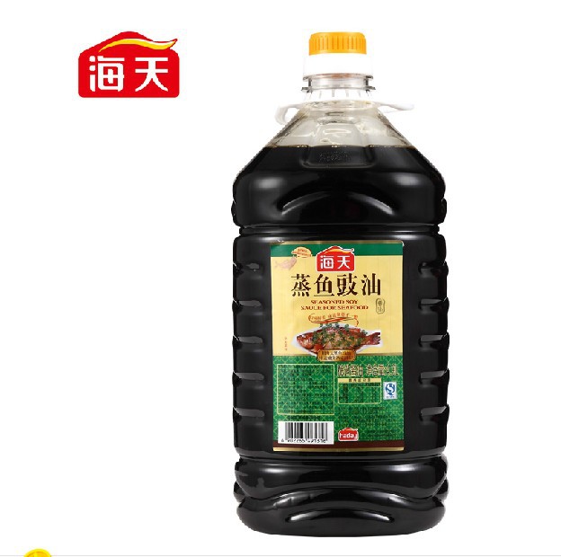 海天蒸鱼豉油4.9L 酿造酱油 蒸鱼调料 餐饮酒店食堂装|ru