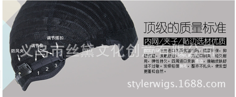 網帽細節