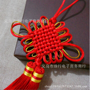 批发中国结 3号线中国结平结金线中国结大号8盘结挂饰春节用品-阿里巴巴