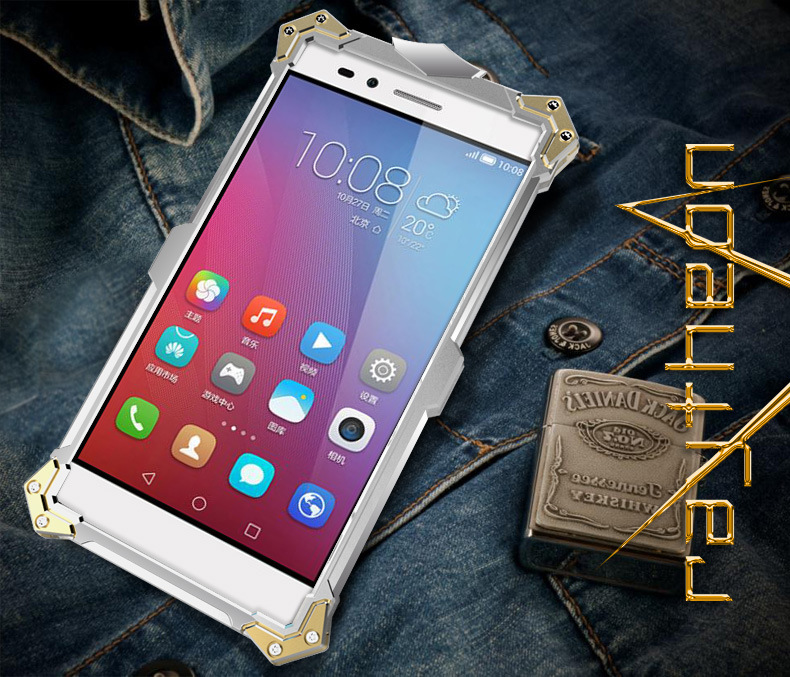 SIMON THOR Aviation Aluminum Alloy Shockproof Armor Metal Case Cover for Huawei Honor 5X