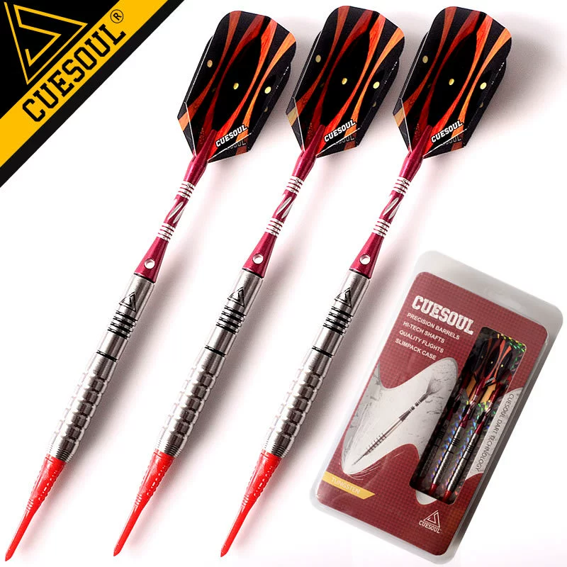 Darts CUESOUL, набор, 18 грамм, вольфрамовая сталь